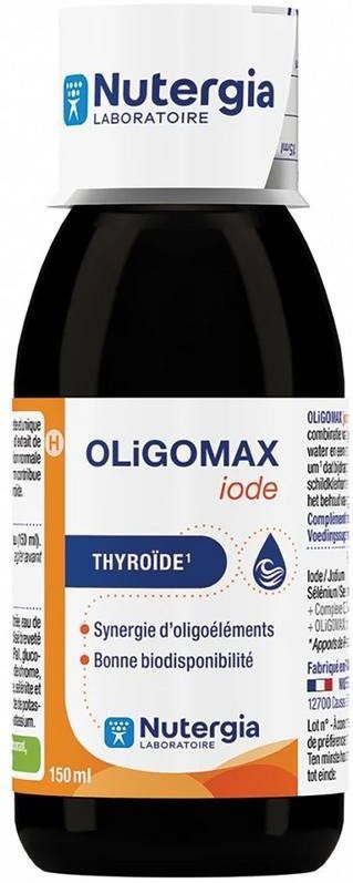 Nutergia Oligomax jodium 150 ml