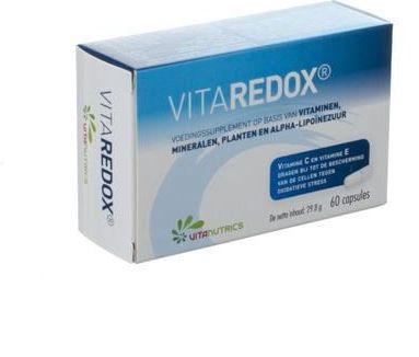 Vitanutrics - Vitaredox - Softgel - 60 stuks - Met Alpha-Liponzuur en Quercetine