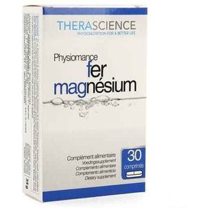 Ijzer Magnesium Tabletten 30 Physiomance Phy273  -  Therascience