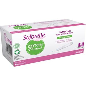 Saforelle Tampons Inbrenghuls Normaal 16