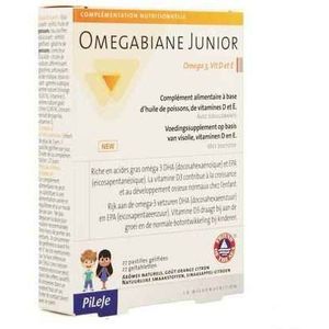 PiLeJe Omegabiane Junior Zuigtabletten 27 stuks