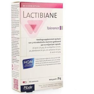 PiLeJe - Lactibiane Tolerance - Probiotica - 10 Miljard - 30 Capsules