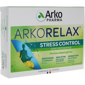 Arkopharma - Arkorelax - Stressbeheersing - 30 Tabletten - Veganistisch