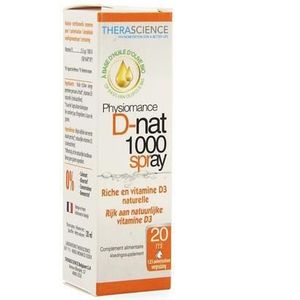 Vitamine D - D-NAT 1000 Spray - 1000 IE - Natuurlijke Vorm