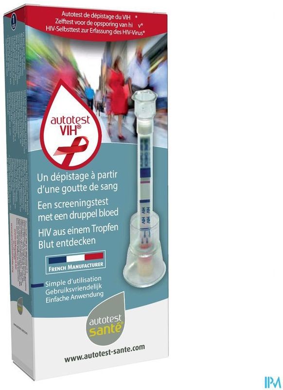 Autotest VIH - Screeningstest - Bloed - Voor Privégebruik