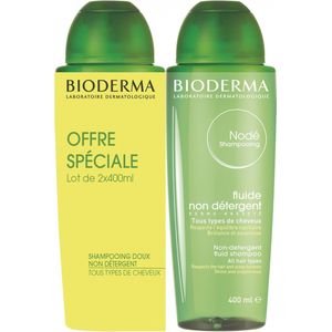 Bioderma Nodé Non-detergent Fluid Shampoo 2 X 400 Ml