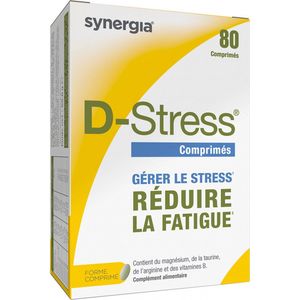 D-Stress Tabletten - Glutenvrij - Synergia Laboratorium