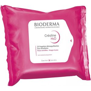Bioderma - Crealine H2O - 25 Dermatological Wipes