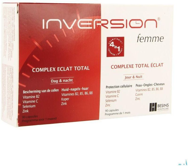 Inversion Femme - Total Beauty Tabletten - 90 Stuks