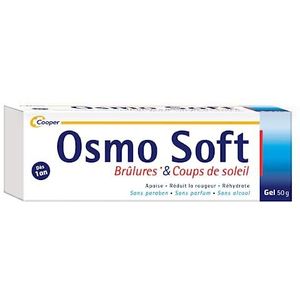 OSMOSOFT - Brandwonden en zonnebrand – kalmeert, vermindert roodheid en hydrateert – vanaf 1 jaar – gel – 50 g