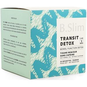 Dietworld B.Slim Transit detox Theebuiltjes 30 stuks