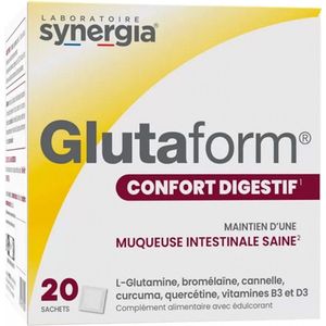 Synergia Glutaform Spijsverteringscomfort en Immuniteit 20 Zakjes