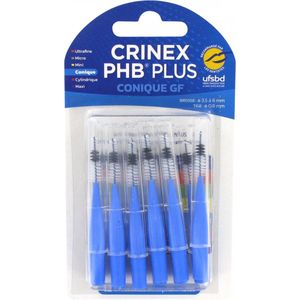 CRINEX - Phb Plus Conique Gf - Tandenborstel - Tynex-vezels - Blauw - 12 borstels per eenheid