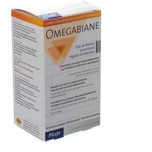Omegabiane Levertraan Capsule 80  -  Pileje