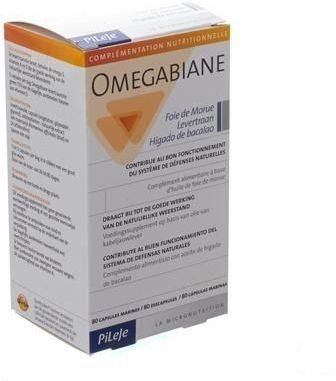 Omegabiane - Levertraan - Voedingssupplement - Met Vitamine A en D