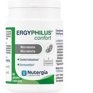 Probiotica - ERGYPHILUS Confort - 5 Levende Stammen - Zonder Gluten - Lactosevrij - Sojavrij
