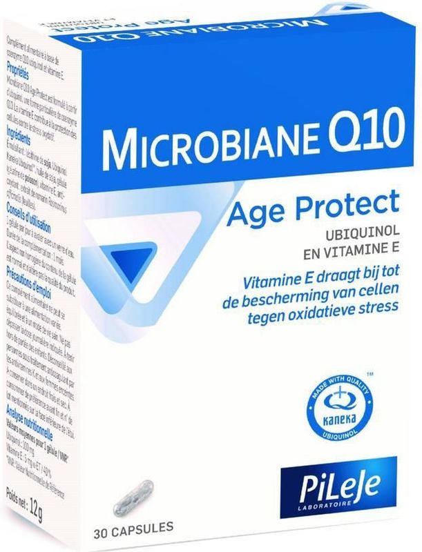 PiLeJe Microbiane Q10 age protect Capsules 30 stuks