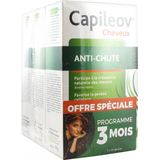 Nutreov Capileov Anti-haaruitval Verpakking van 3 x 30 Capsules