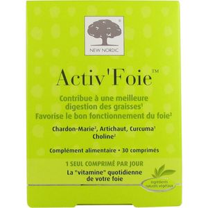 New Nordic Activ'Foie 30 Tabletten