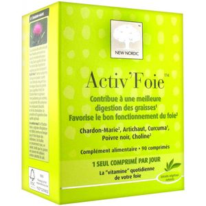 New Nordic Activ'Foie 90 Tabletten