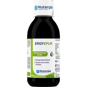 Nutergia - Ergyepur - 250 ml - Olie - Mariadistel - Artisjok - Boldo