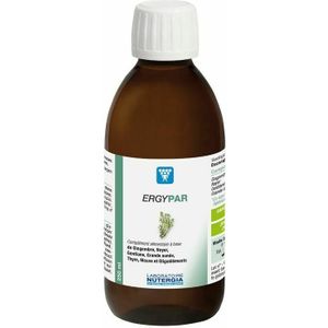 Selenium - ERGYPAR - Voedingssupplement - Walnoot - Gentiaan - Gember - Tijm