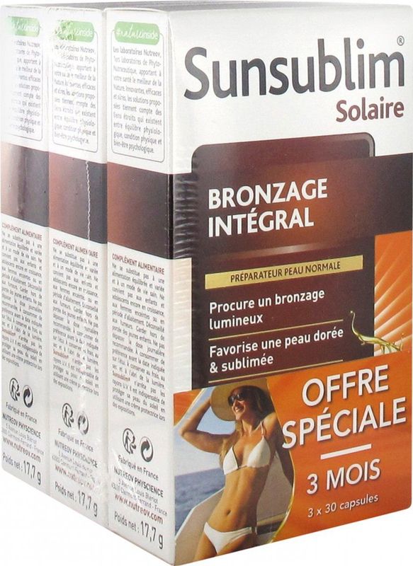Sunsublim - Zonnebrandolie - Transparant - Arganolie - 150ml