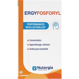 Ergyfosforyl - Caps - 60 Stuks - Vitamine B - Ondersteunt Cognitieve Functies
