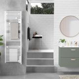 Nemo - Go Doris - Elektrische Handdoekradiator - Wit - Staal