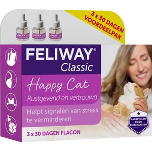 Feliway Classic - Navulling - 3 x 48 ml