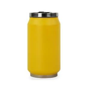 Yoko Design - Isotherm blikje 280 ml citroen geel