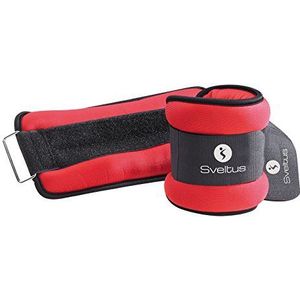 Gewicht manchetten per paar Pro 2 x 1,5 kg rood Fitness Training Jogging