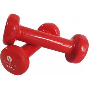 Sveltus Dumbbell Epoxy 2 X 500 G Rood
