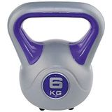 Kettlebell Fit, Violet/Grijs, 6 kg