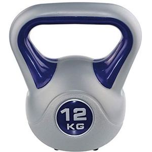 Kettlebell Fit Violet/Grijs, 12 kg