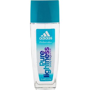 adidas Pure Lightness Natural Spray – Deo & Bodyspray für Damen mit fruchtig-floralem Duft – Verleiht eine vitale, feminine Aura – 1 x 75 ml
