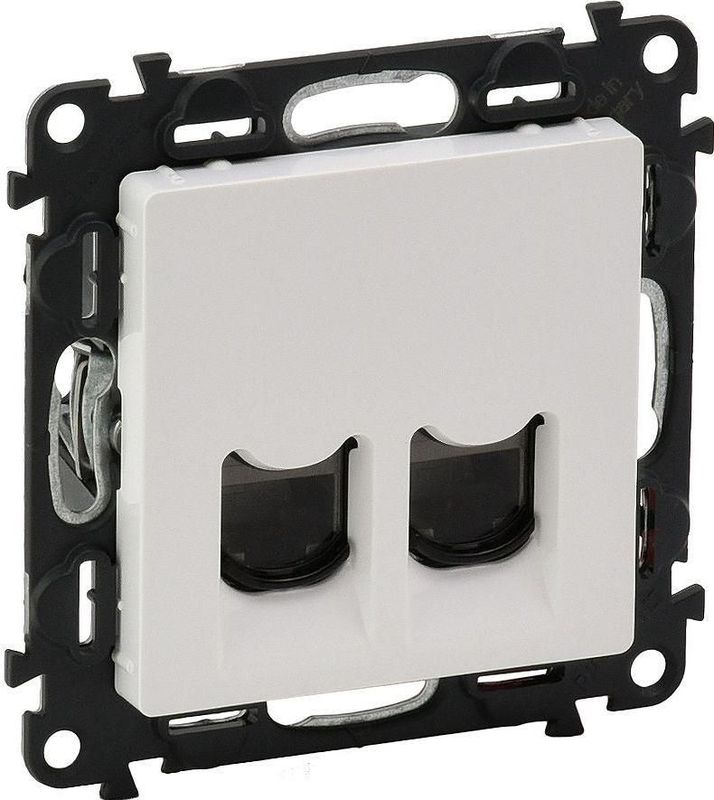 Legrand Valena Life computer socket double 2 x RJ45 kat. 5e wit (753141)