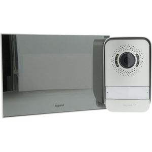 Legrand - Videofoon deurset met intercom en 7 inch spiegelscherm