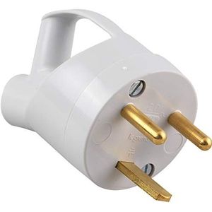Legrand LEG96935 stekker 2-polig + aarde, 20 A, plexiglas, 2-polig