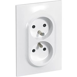Legrand Niloé Promopack Stopcontact Met Aarding Wit Afdekplaat Enkelvoudig Wit 4 Stuks Legrand Niloé Promopack Stopcontact Met Aarding Wit Afdekplaat Enkelvoudig Wit 4 Stuks