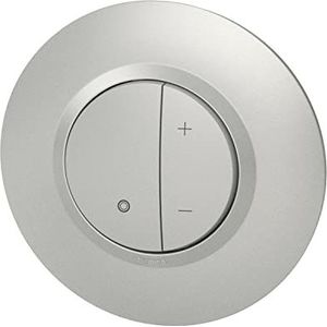 Legrand LEG95073 aluminium CPT Dooxie dimmer, alle ladingen, aluminium, compleet