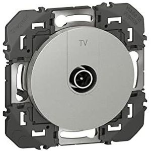 Legrand LEG95252 ALU Compo Dooxie TV-aansluiting, eenvoudig, aluminium