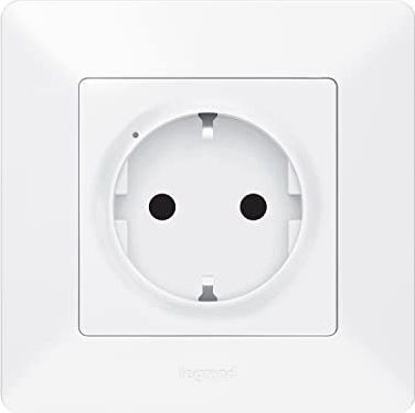 Valena Life - Draadloze Stekkerdoos - Ultra-Wit - Inclusief Afdekraam