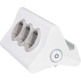 Legrand - 694810 - Stekkerdoos - Wit - Thermoplast - Drie Uitgangen
