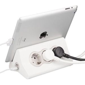 Legrand - 694810 - Stekkerdoos - Wit - Thermoplast - Drie Uitgangen