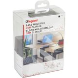 U-Power - Workstation - Stekkerdoos - Zwart - Kunststof - Met USB-Poorten