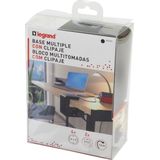 U-Power - Workstation - Stekkerdoos - Zwart - Kunststof - Met USB-Poorten