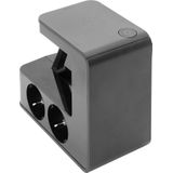 U-Power - Workstation - Stekkerdoos - Zwart - Kunststof - Met USB-Poorten