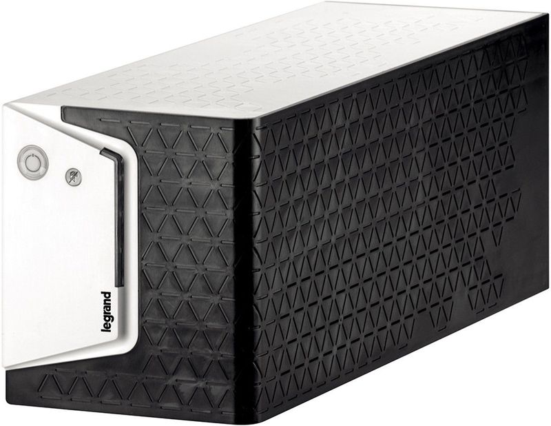 LEGRAND, Keor SP 310181 UPS met 600 VA/360 W - 1 x geaard stopcontact, 1 x IEC - 1 x batterij 12 V/7 Ah, AVR, led-monitoring