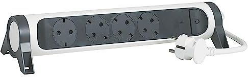 Legrand - Draaibare Stekkerdoos - 4 Schuko-Stopcontacten - 1,5 Meter Kabel